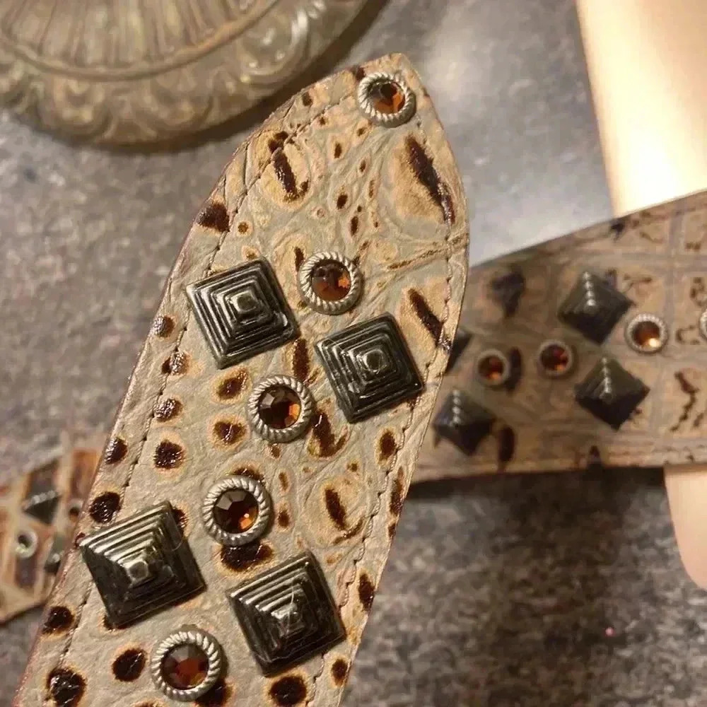 Country thunder festival rodeo Authentic Arohoe Belt Swarovski crystals Western - Picture 10 of 10